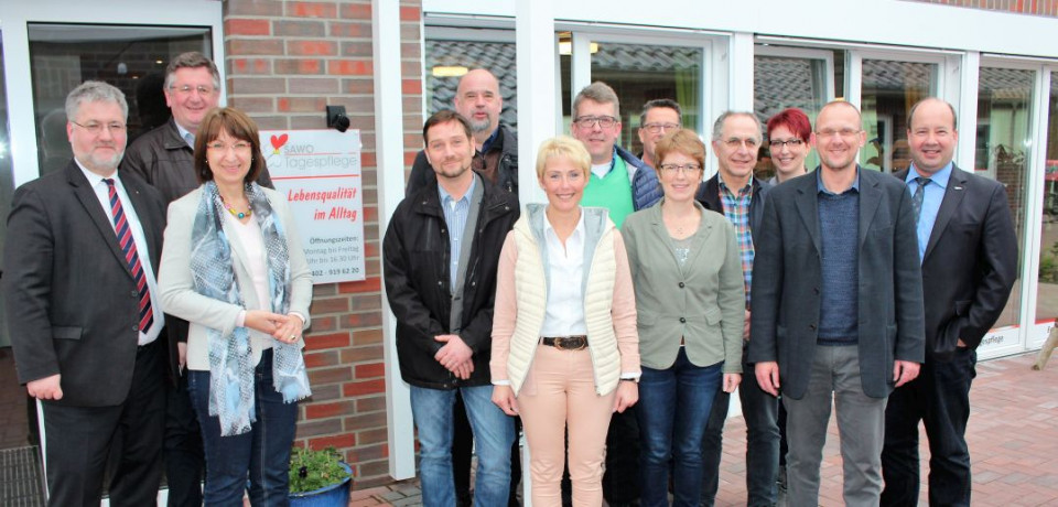 Die CDU Rastede besuchte kürzlich die Sozialstation | Foto: CDU Rastede